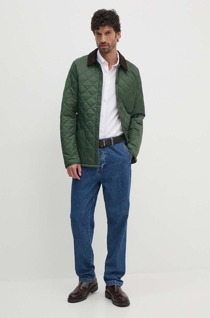 Barbour kurtka Heritage Liddesdale Quilted Jacket MQU0240 zielony AA00