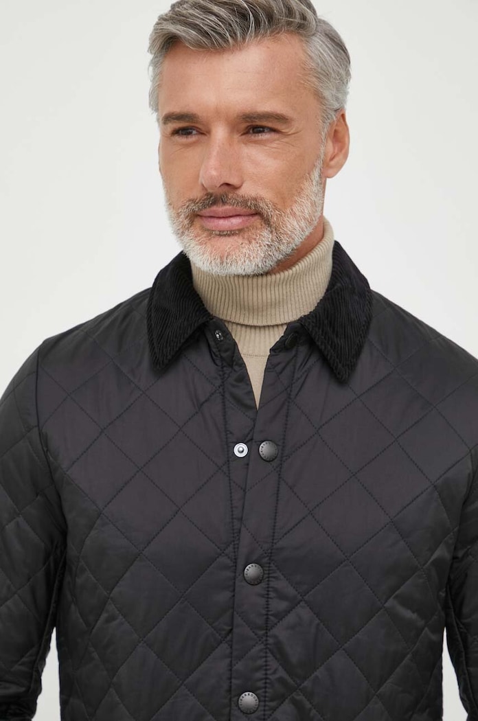 Barbour kurtka Heritage Liddesdale Quilted Jacket czarny MQU0240