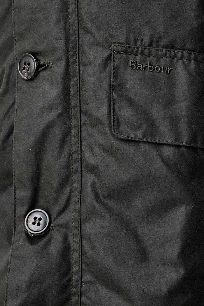 Kurtka męska woskowana Wax Mac Barbour zielony MWX1861