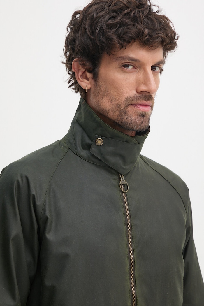 Bavlnená bunda Barbour MWX2205 zelená