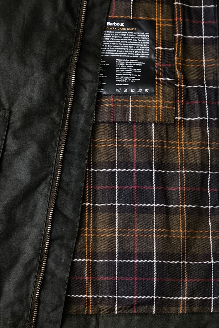 Barbour Мъжко яке от промазана материя BEDALE MWX2205