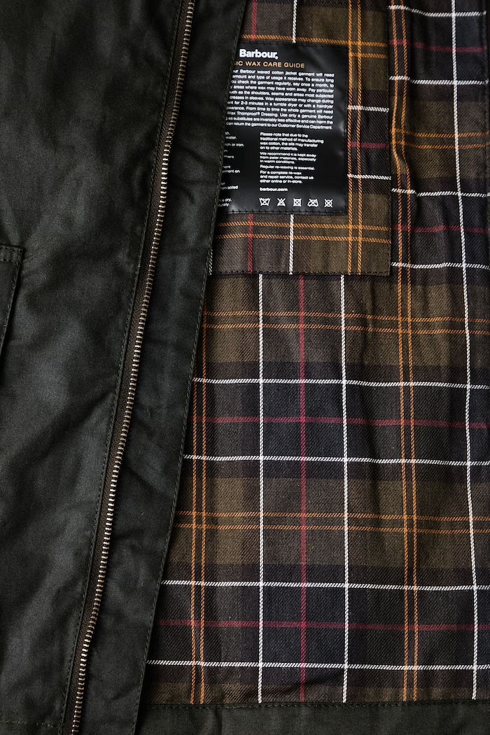Barbour Мъжко яке от промазана материя BEDALE MWX2205