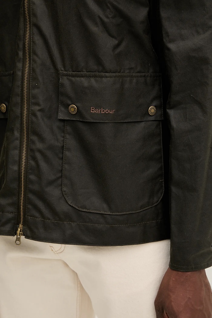 Bavlnená bunda Barbour MWX2205 zelená