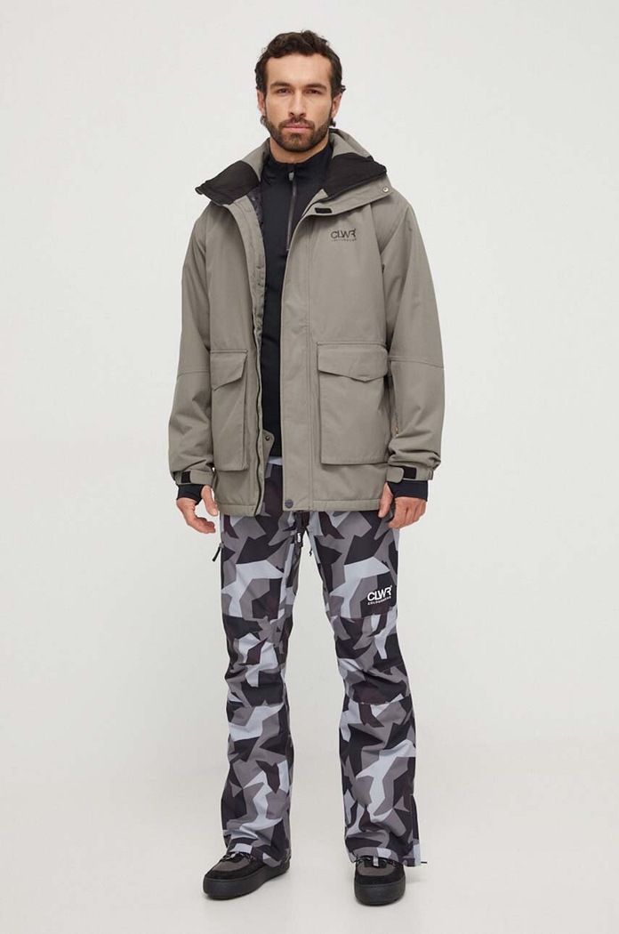 Colourwear kurtka Mountain Cargo 7010399 zielony AW23