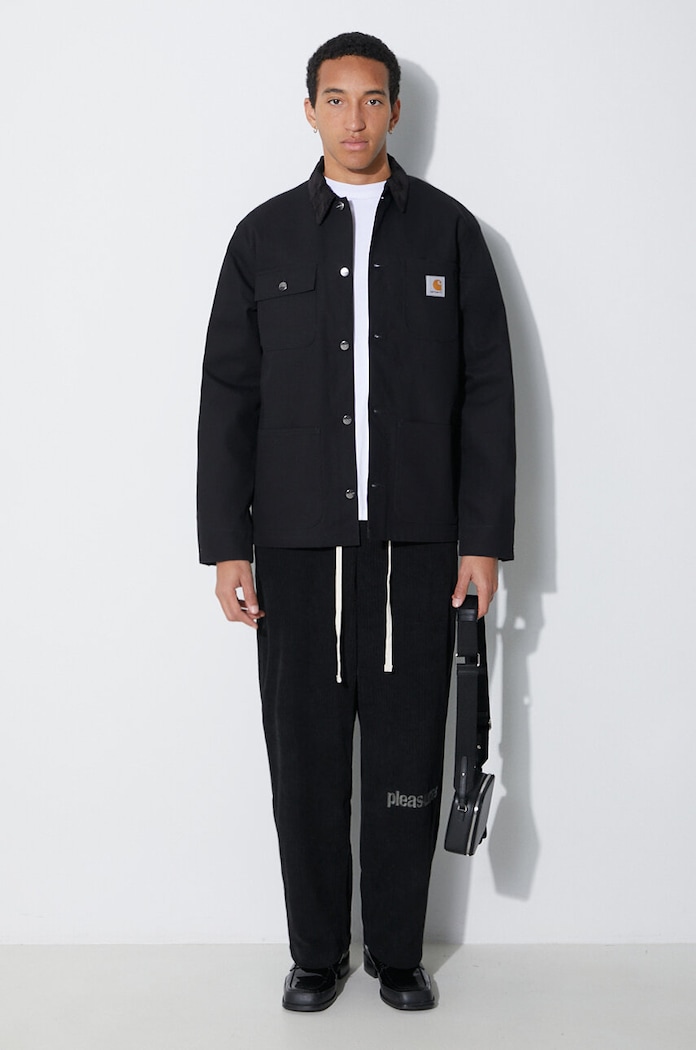 Rifľová bunda Carhartt WIP I015261.00E01 čierna AW25