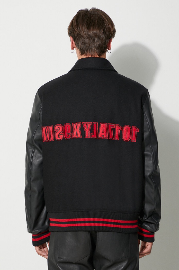 Clothing 1017 ALYX 9SM wool bomber jacket AAMOU0449FA01 black