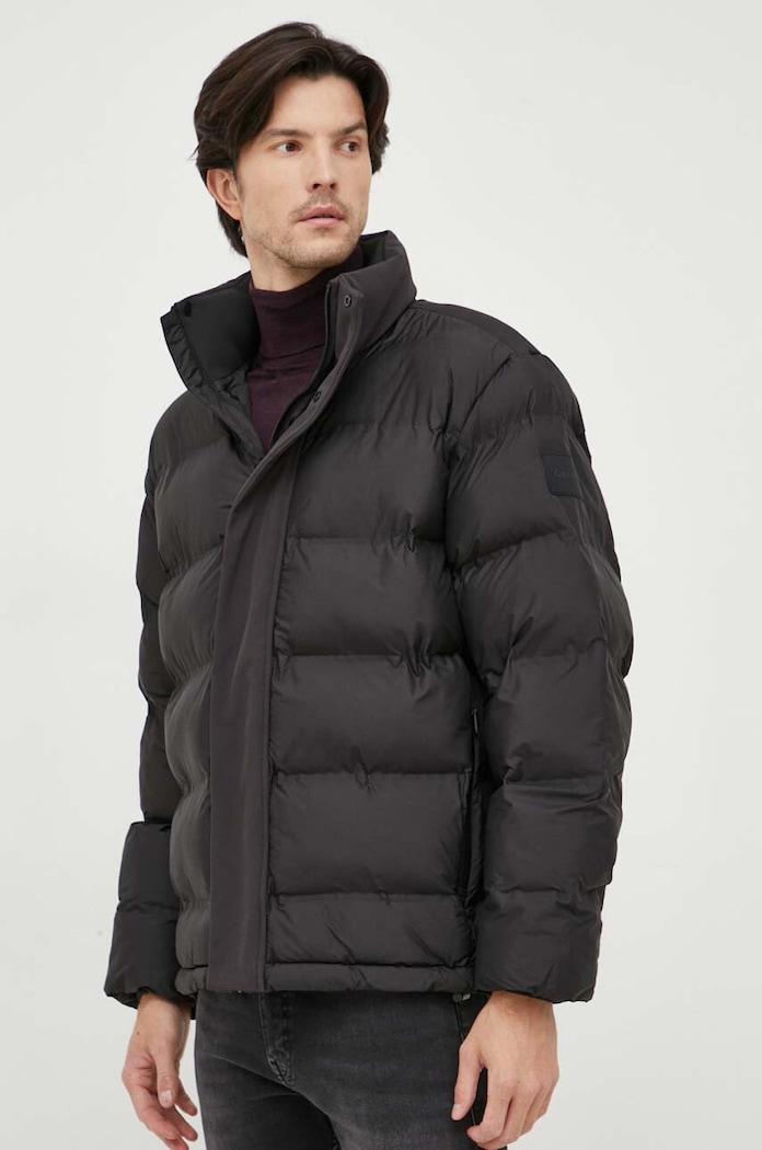 Bunda Calvin Klein zateplené čierna K10K111892