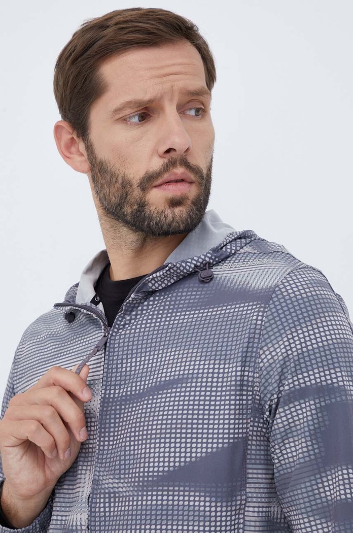 Ветровка Calvin Klein Performance сив 00GMF3O513