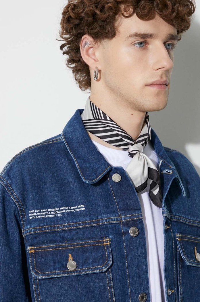 Pangaia denim jacket Planet friendly blue 10000336