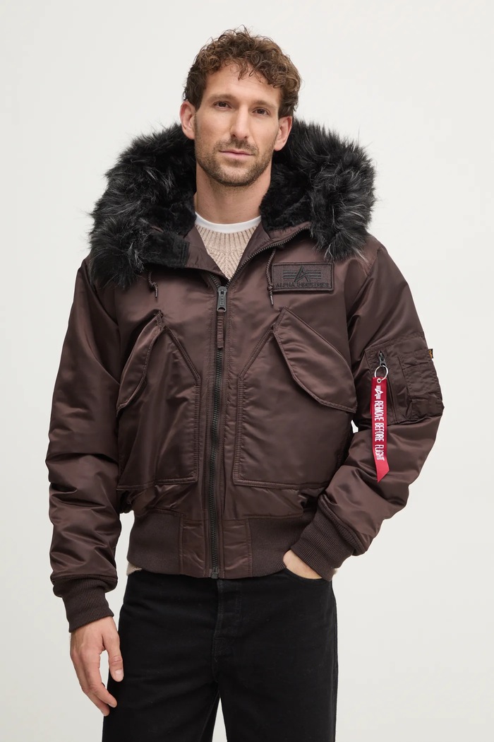Bunda Alpha Industries iný hnedá 113145.515