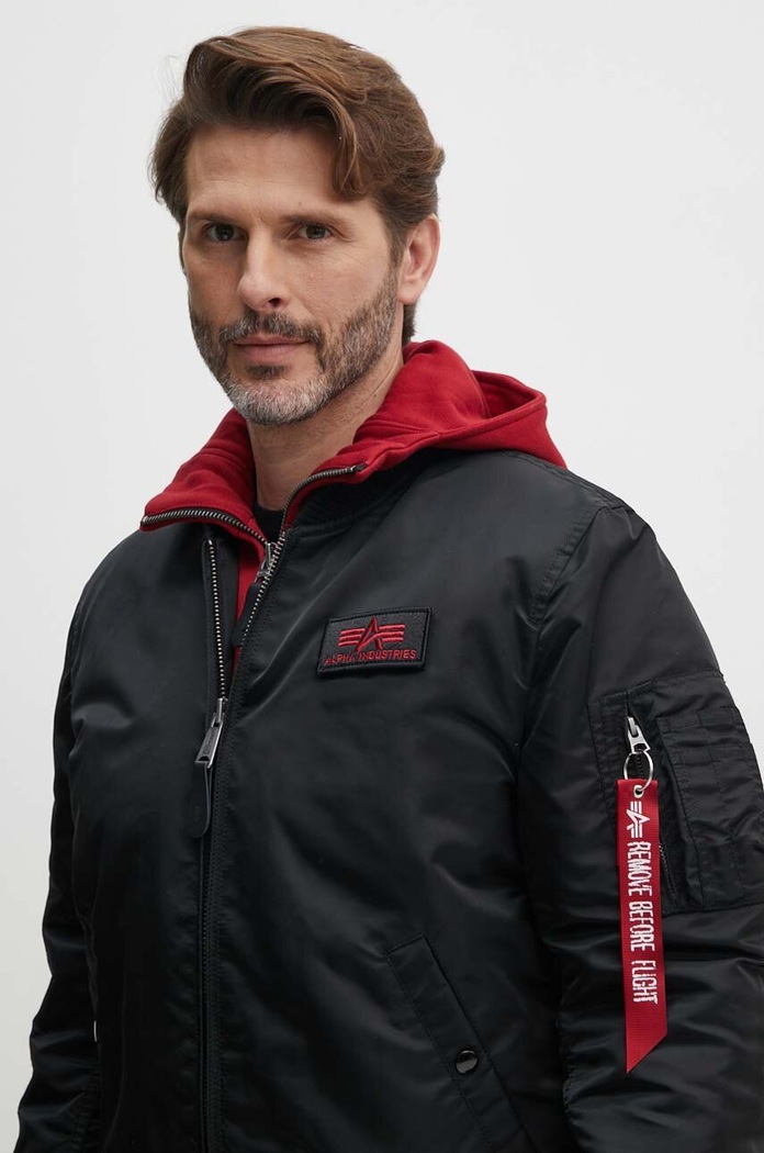 Alpha Industries kurtka bomber MA-1 D-Tec SE czarny 133104.94