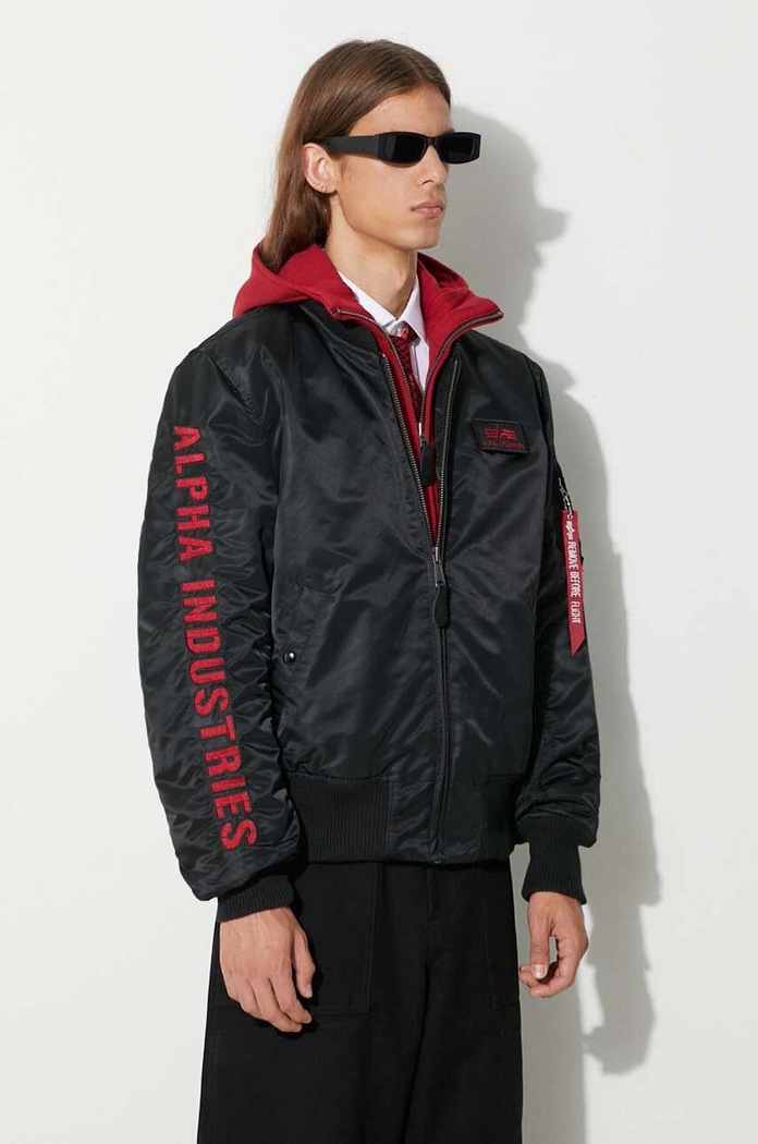 Alpha Industries kurtka bomber MA-1 D-Tec SE czarny 133104.94