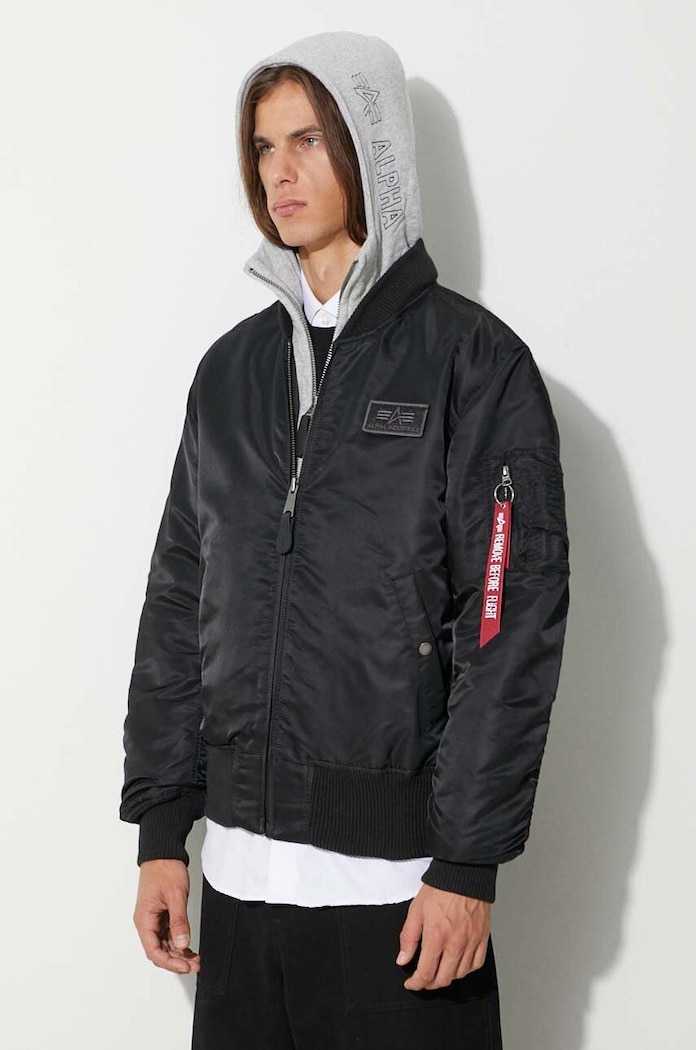 Bomber bunda Alpha Industries MA-1 D-Tec černá 183110.03