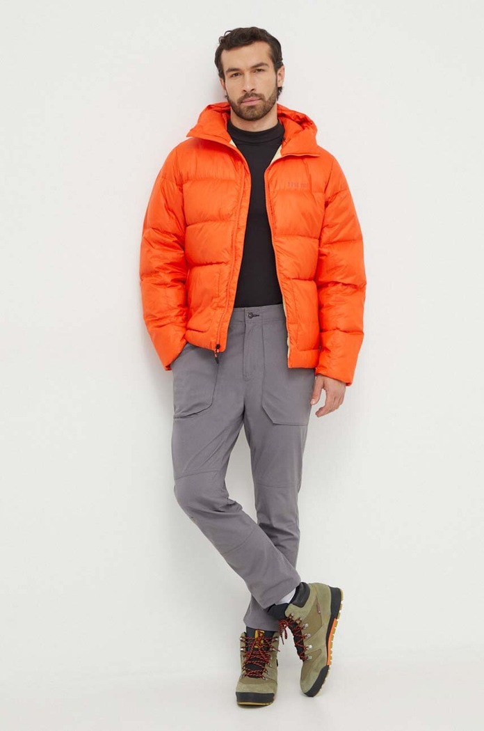 Péřová sportovní bunda Marmot Guides M14553 oranžová AW23