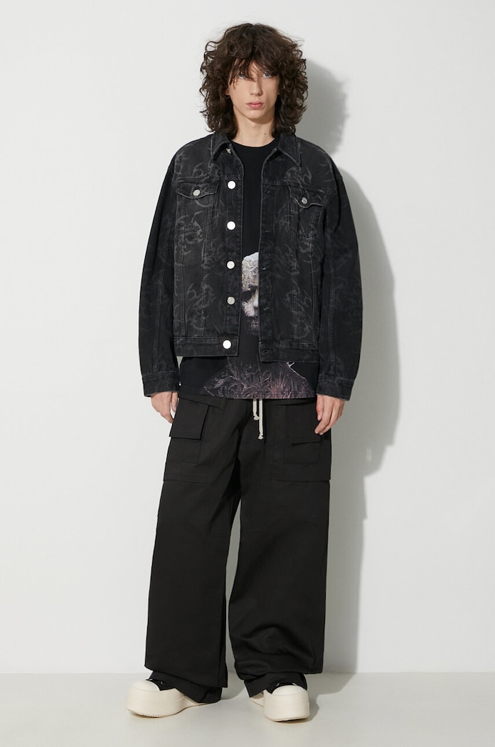 Jeans jakna Han Kjøbenhavn M.132892 črna AW23