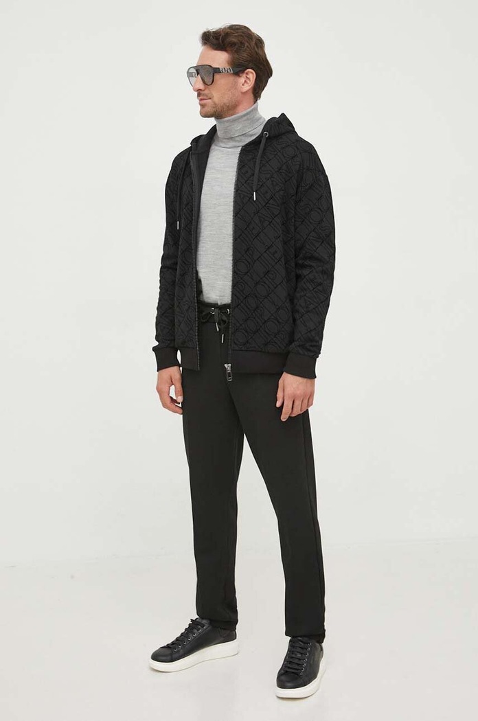 Joop! pamut melegítőfelső 30038517 fekete AW23