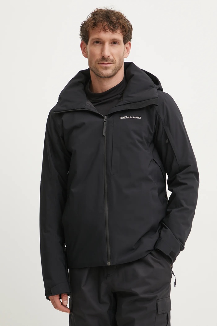 Peak Performance geaca de schi Maroon Sporturi de iarnă negru G79692