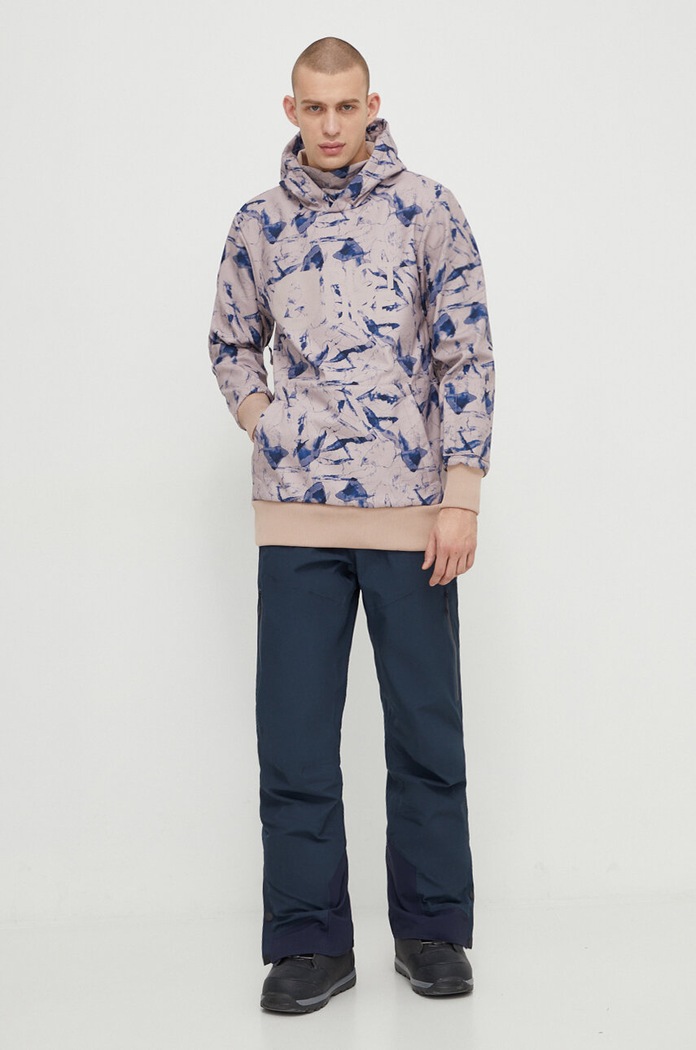 Яке Picture Parker Print MVT467 бежов AW23