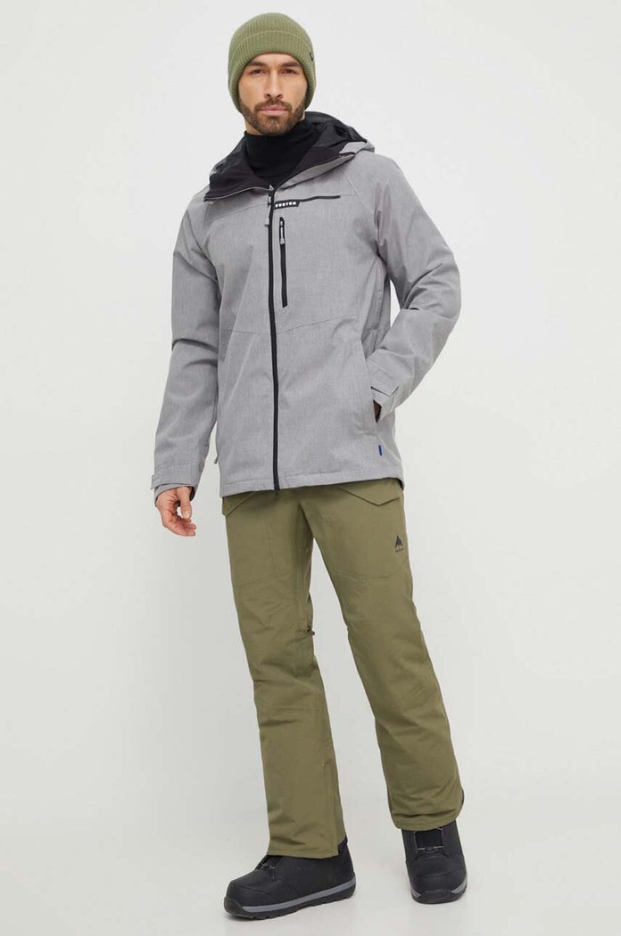 Burton geaca Lodgepole 23359100020 gri AW23