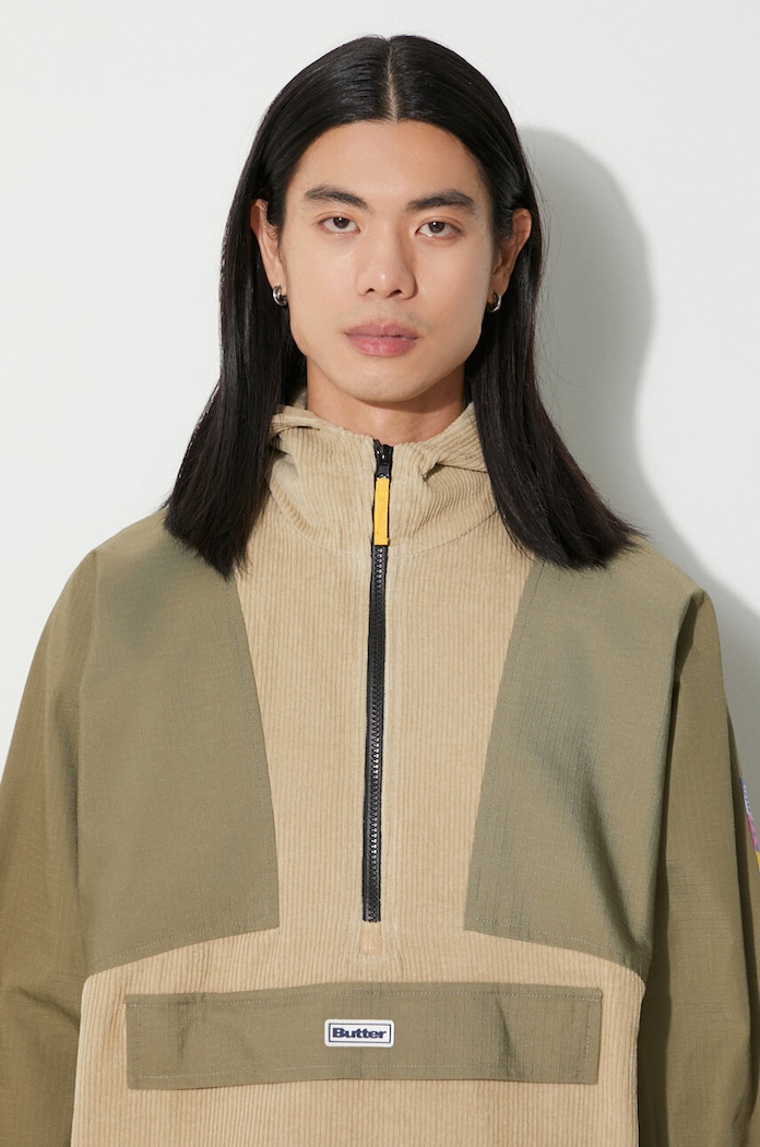 Butter Goods rövid kabát Terrain Corduroy Jacket BGQ3233101 zöld