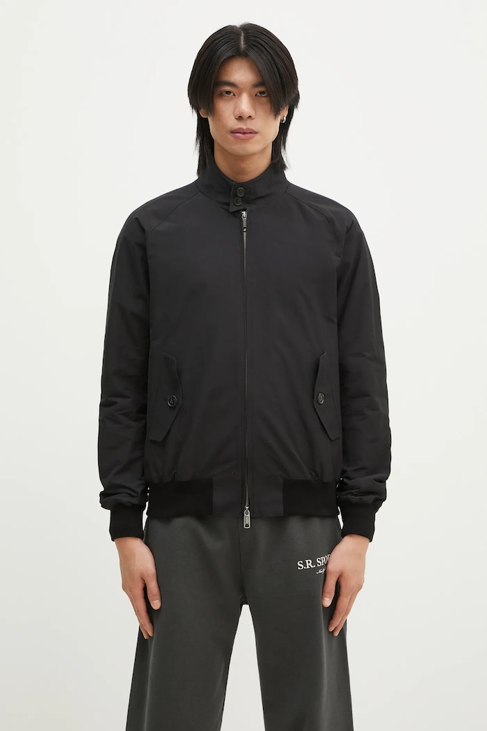 Baracuta Kurtka bomber G9 Cloth czarny BRCPS0001