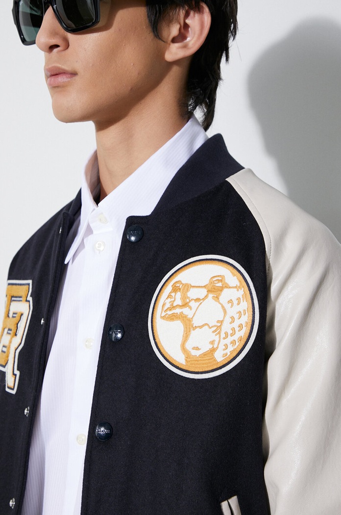Bomber jakna s primesjo volne Baracuta Varsity Bomber BRCPS0996