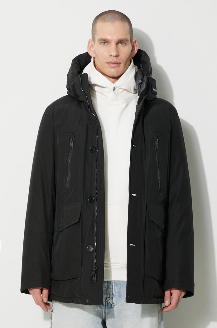 Woolrich down jacket Ramar Arctic Parka Planet friendly black CFWOOU0866MRUT0001