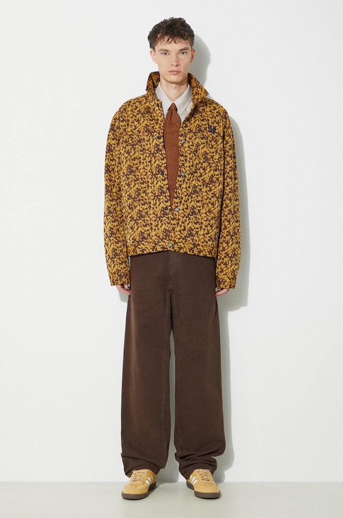 Needles shirt jacket Penny Jean Jacket NS240 yellow SS24