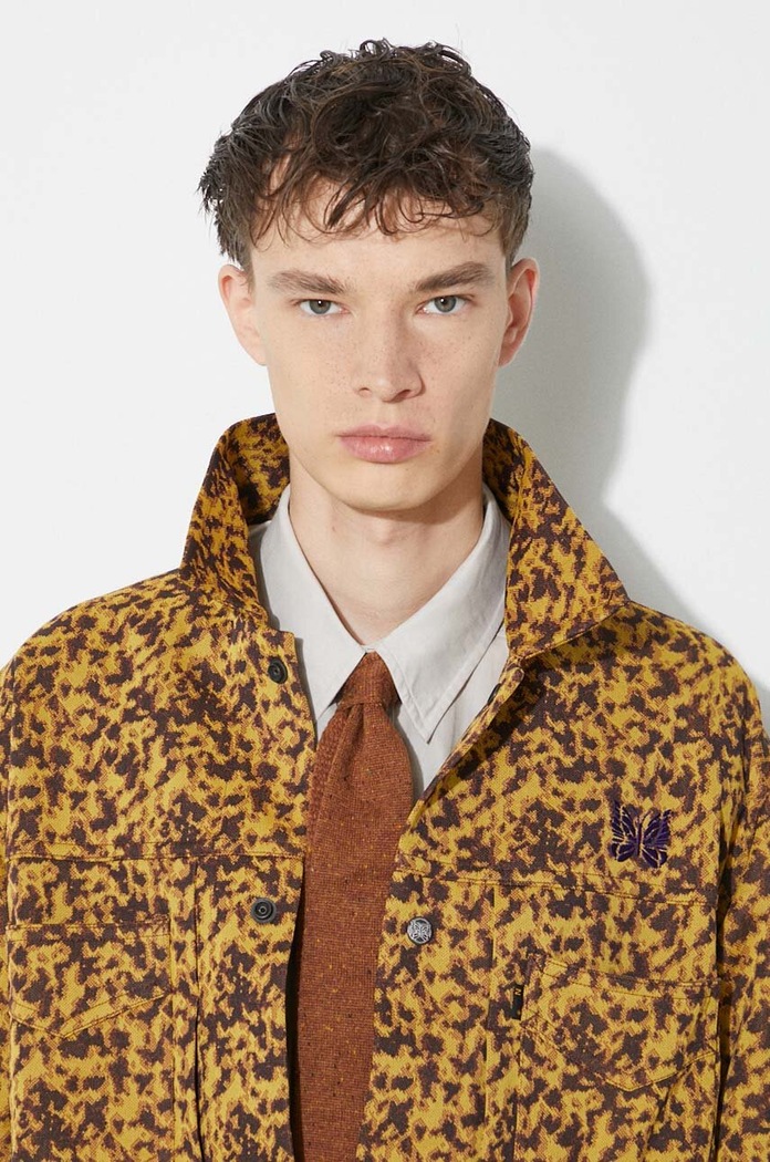 Needles shirt jacket Penny Jean Jacket NS240 yellow