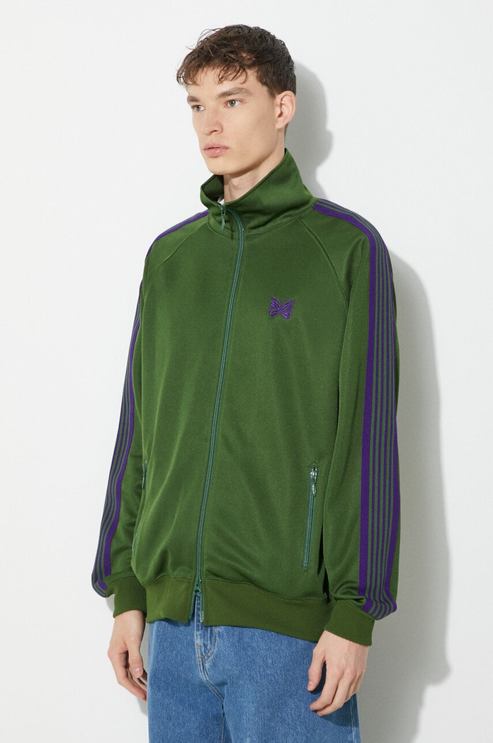 Needles sweatshirt Track Jacket green NS244