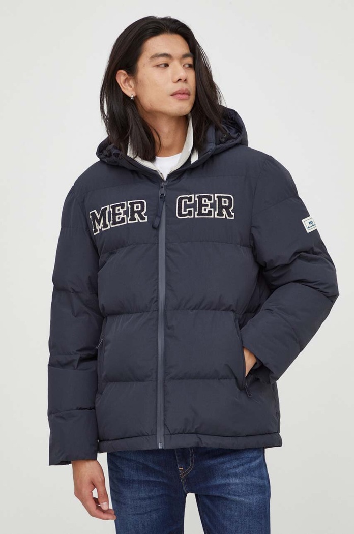 Ρούχα Μπουφάν The Mercer Brand MEAP233016 σκούρο μπλε