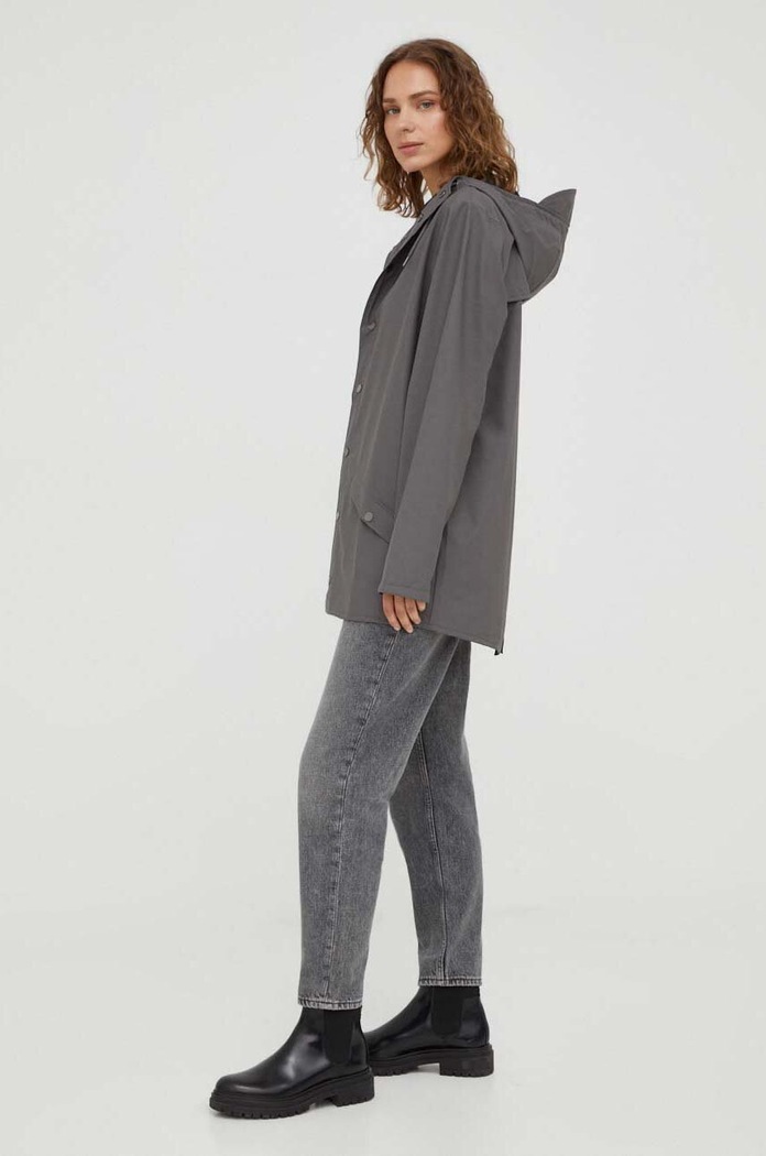 Αδιάβροχο μπουφάν Rains 12010 Jackets 12010.13 γκρί