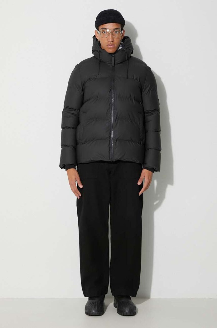 Μπουφάν Rains 15120 Jackets 15120.01 μαύρο AW23