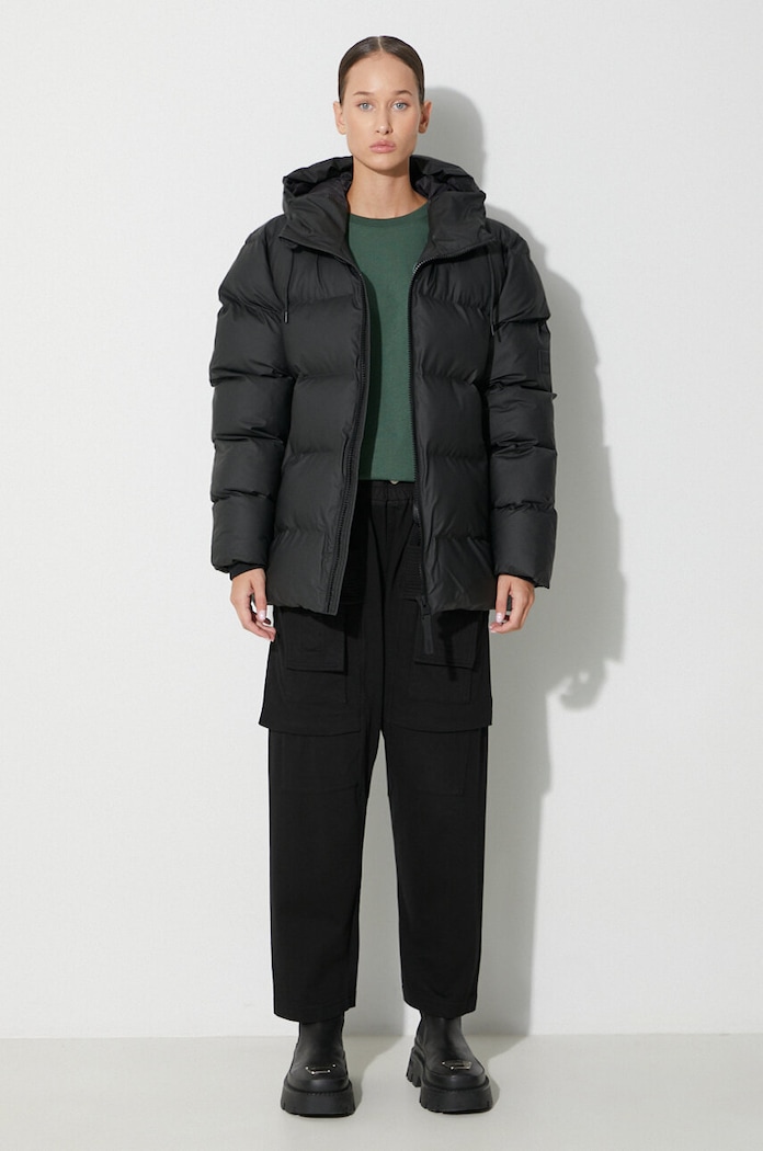 Ρούχα Μπουφάν Rains 15120 Jackets 15120.01 μαύρο
