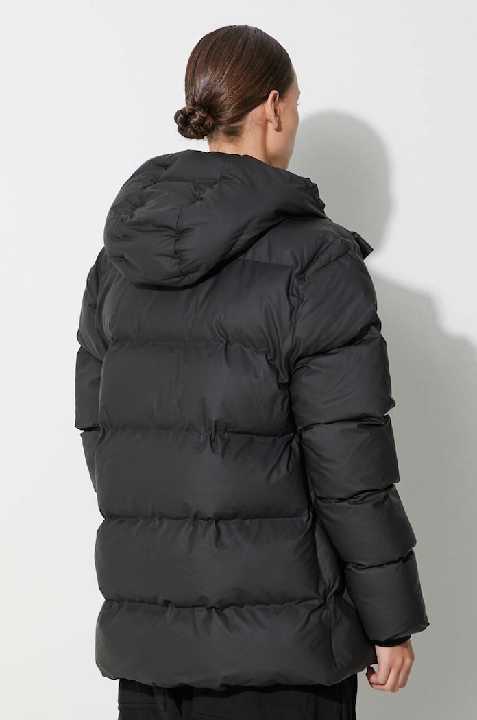 Μπουφάν Rains 15120 Jackets 15120.01 μαύρο