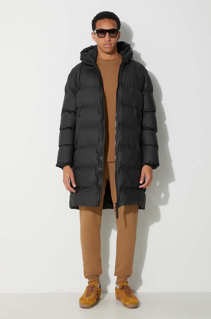 Odzież Rains kurtka 15130 Jackets 15130.01 czarny