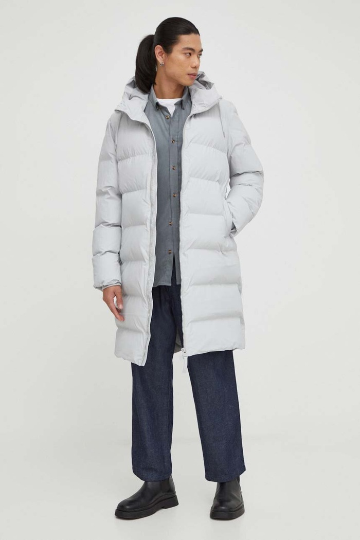Odzież Rains kurtka 15130 Jackets 15130.45 szary