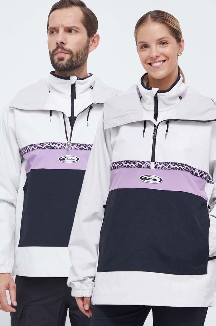Quiksilver geaca Steeze Sporturi de iarnă alb EQYTJ03421