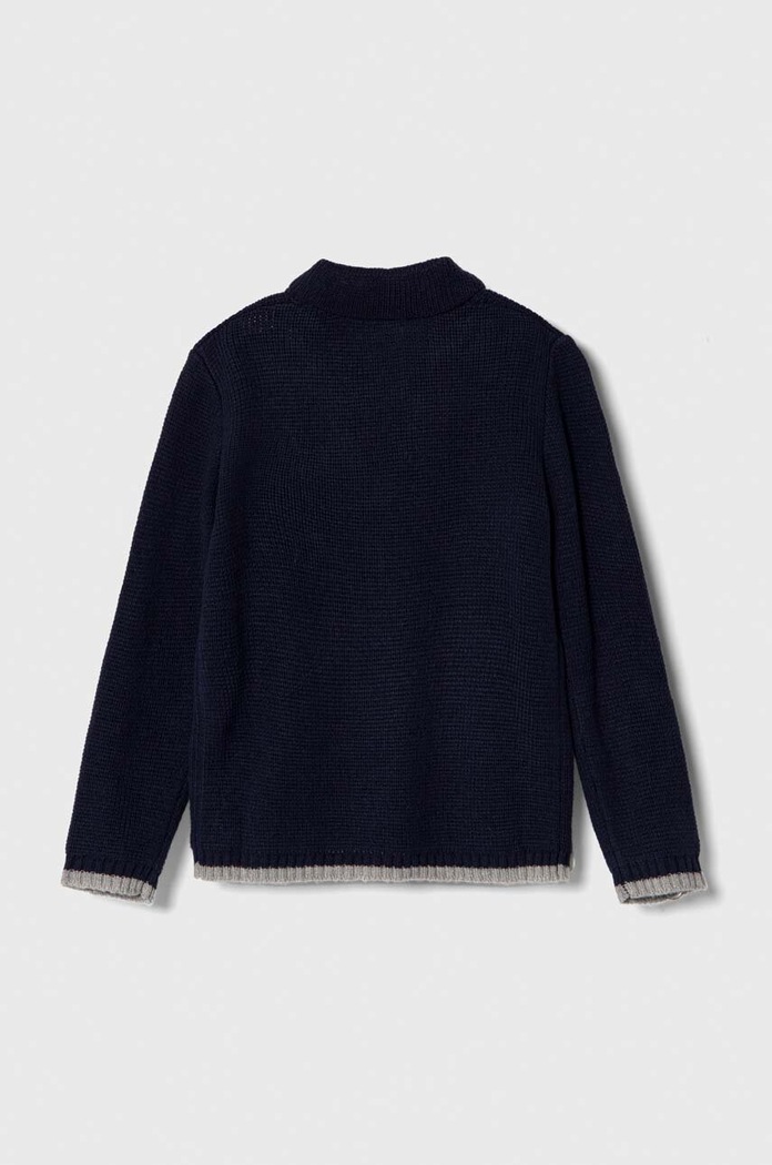 Dječji kardigan United Colors of Benetton 1270GW001.P.SEASONAL mornarsko plava AW23