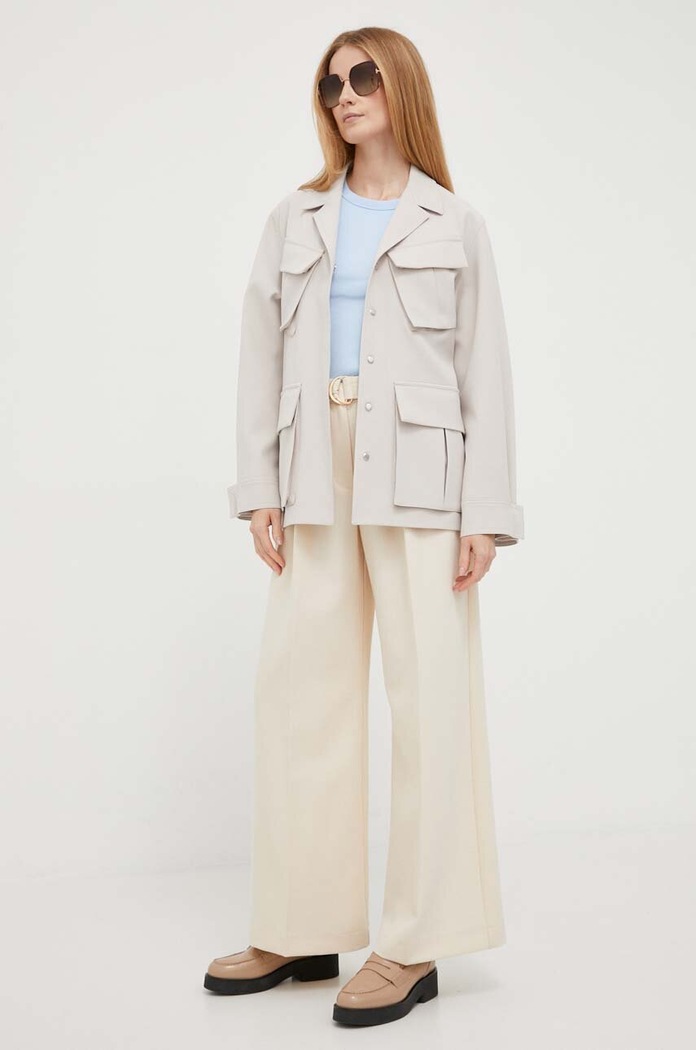 Calvin Klein kurtka K20K205882 szary AW23