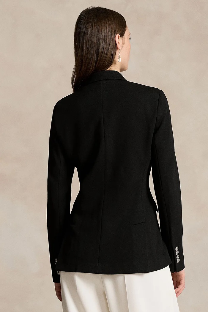 Polo Ralph Lauren blazer con aggiunta di lana 211910134 nero SS26