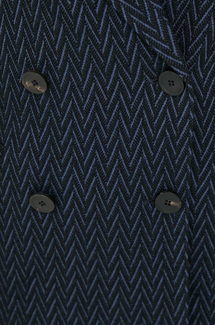 Sako s prímesou vlny Emporio Armani 6R2G8F.2JGLZ tmavomodrá