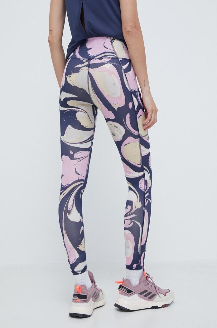 Odzież Columbia Legginsy sportowe Boundless Trek 2033514 fioletowy