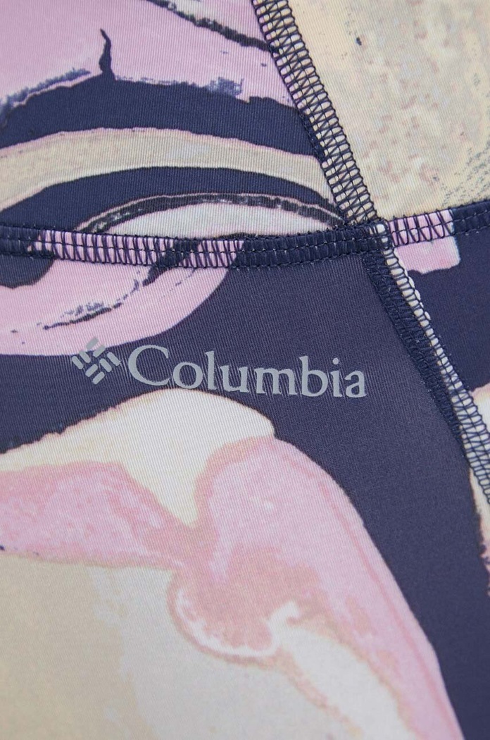 Legginsy sportowe Boundless Trek Columbia 2033514 fioletowy