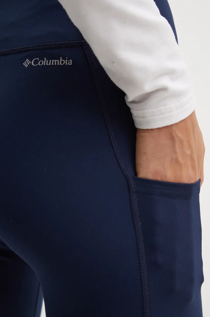 Columbia legginsy sportowe Boundless Trek granatowy 2033514