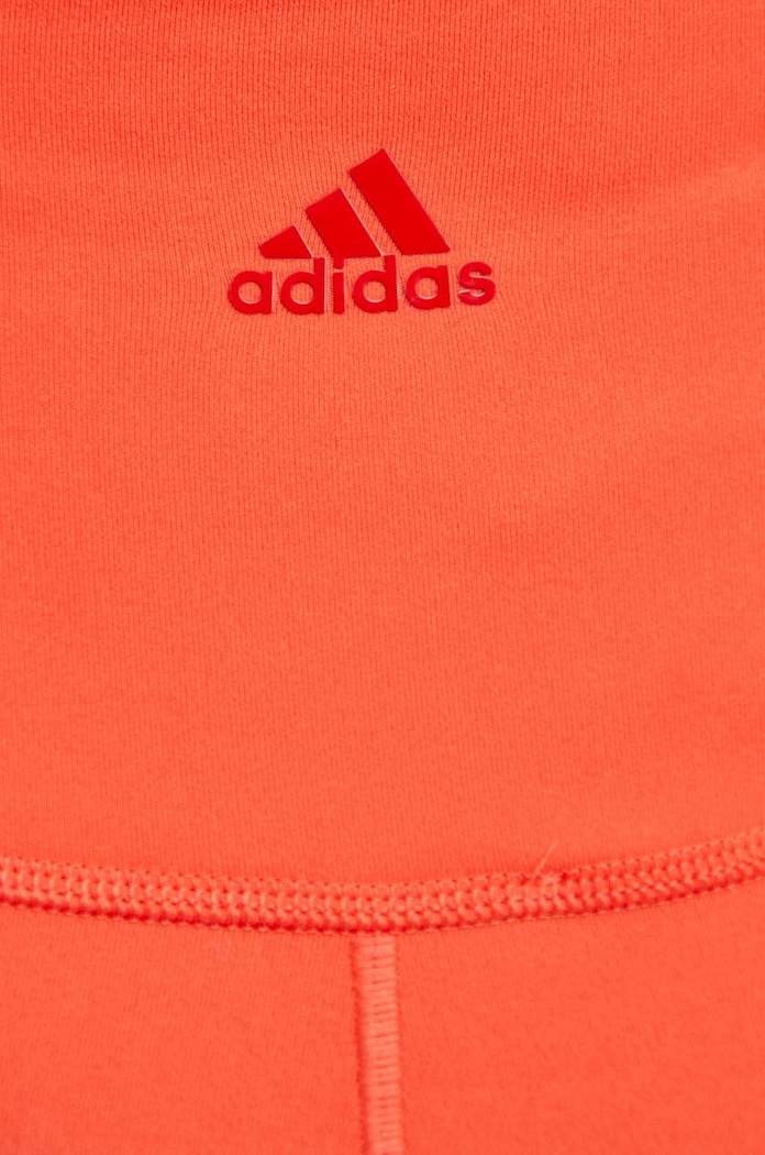 Legíny na jogu adidas Performance Studio červená IJ9362