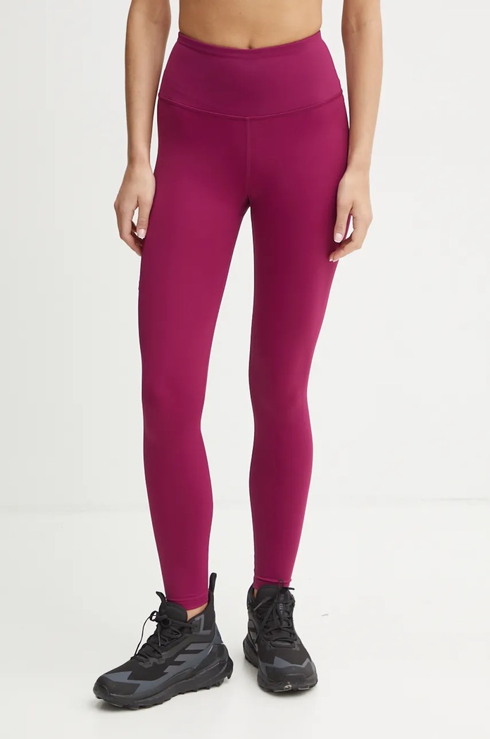 Športové legíny Helly Hansen Roam s elastanom fialová 63183