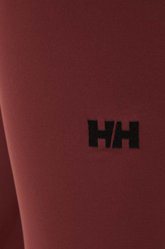 Sportovní legíny Helly Hansen Roam burgundské 63183