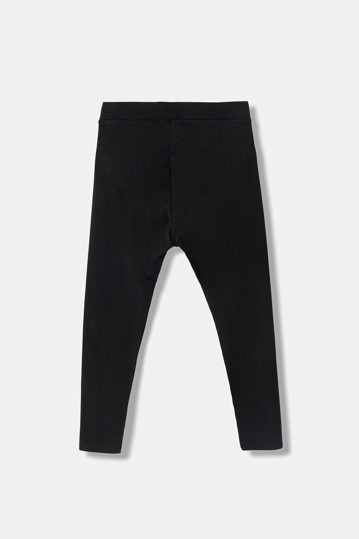 Puma legginsy damskie bawełniane z elastanem 535612 czarny AW24