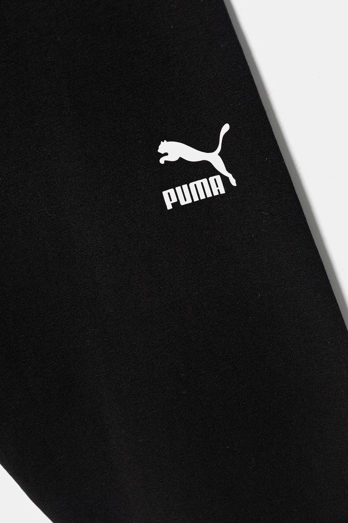 Odzież Puma legginsy damskie bawełniane z elastanem 535612 czarny